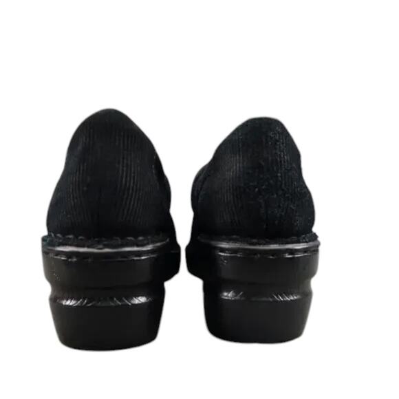 Born Concept Shoes Women 11 Clogs Slip On Leather Classic Black Comfort Walk Boc - Picture 4 of 14